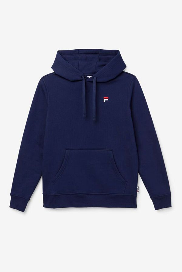 Fila Mikiny Panske Námornícka Modrá - Godfrey Hooded Vypredaj - Slovakia 84761-XTCA